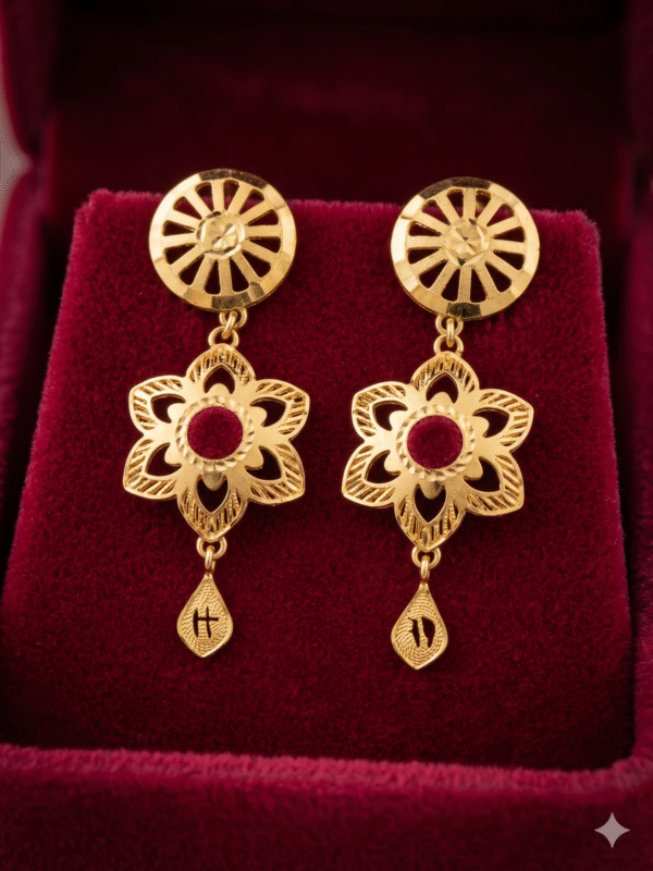 earring G1 Light Weight Flower Earrings