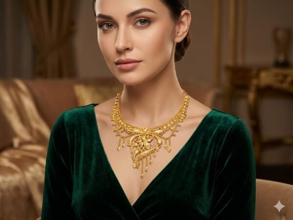 Flower Shaped Necklace