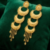 Multi layer chandbali earrings