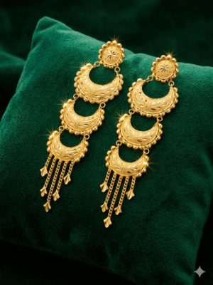 EARRING L 1 Multi layer chandbali earrings