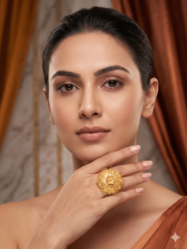 royal ring ai Light weight Flora ring