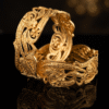 Traditional bengali gold chur