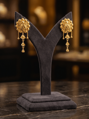 jhola earring1 Gold tar earrings