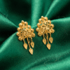 Gold drop earrings